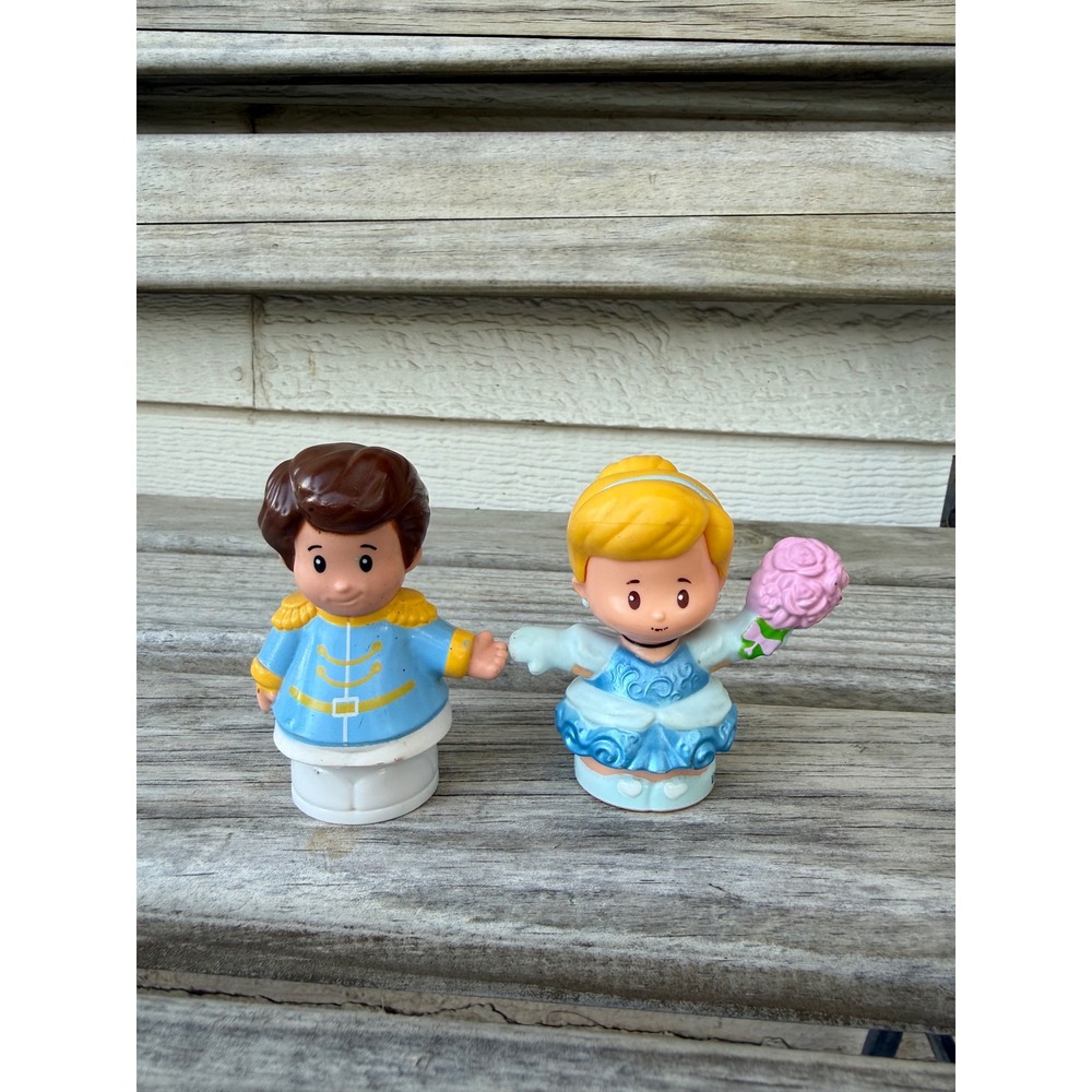 Fisher-Price Little People Disney Princess Cinderella Prince Charming Figures